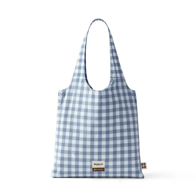 Bedsure Washed Cotton Tote Bag borsa cotone