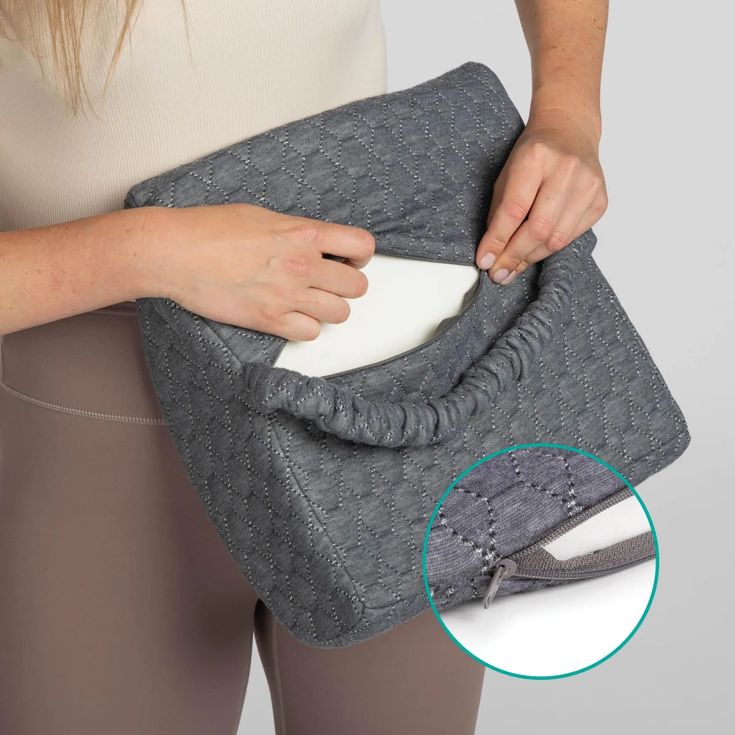 Vitapur cuscino ergonomico memory foam antiscivolo