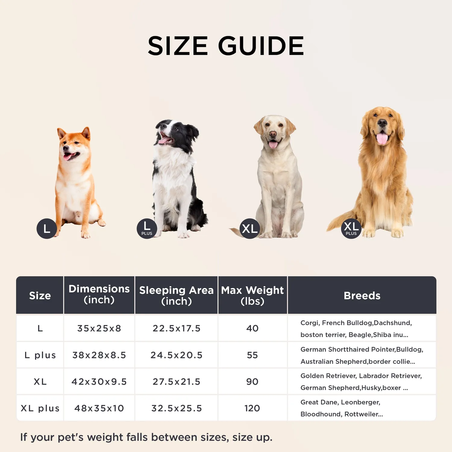 Bedsure Supportive divano cane sfoderabile