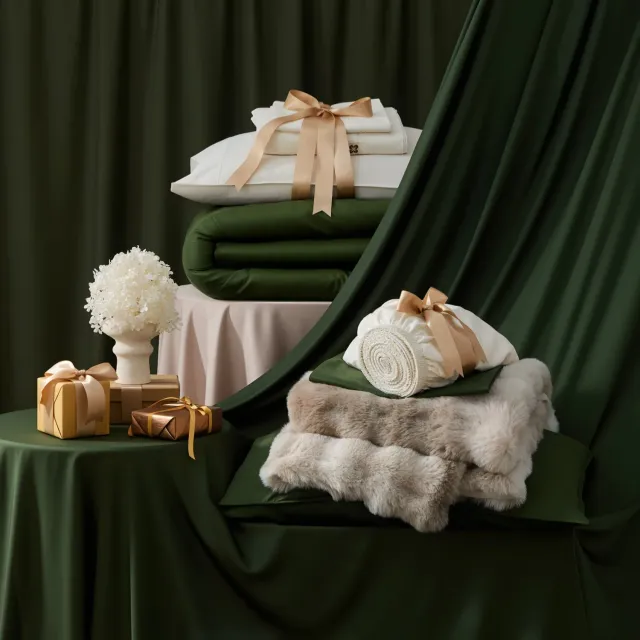 Bedsure Serene Blend Plush Luxe Bundle set letto bambù fresco