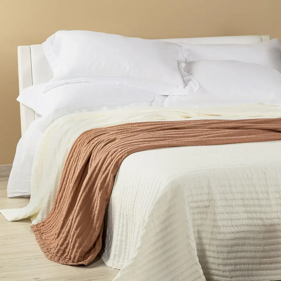 Caleffi Matelasse Copriletto Matrimoniale 260x260 Cotone
