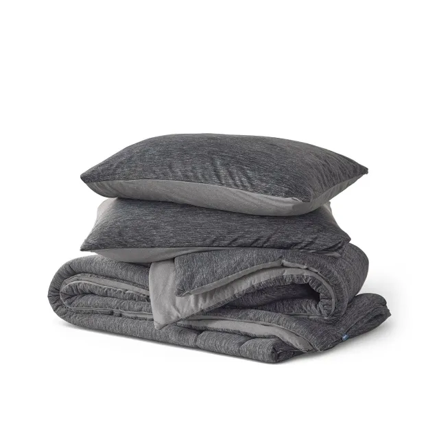 Bedsure Essentials Reversible Warm and Cooling Comforter Set piumone