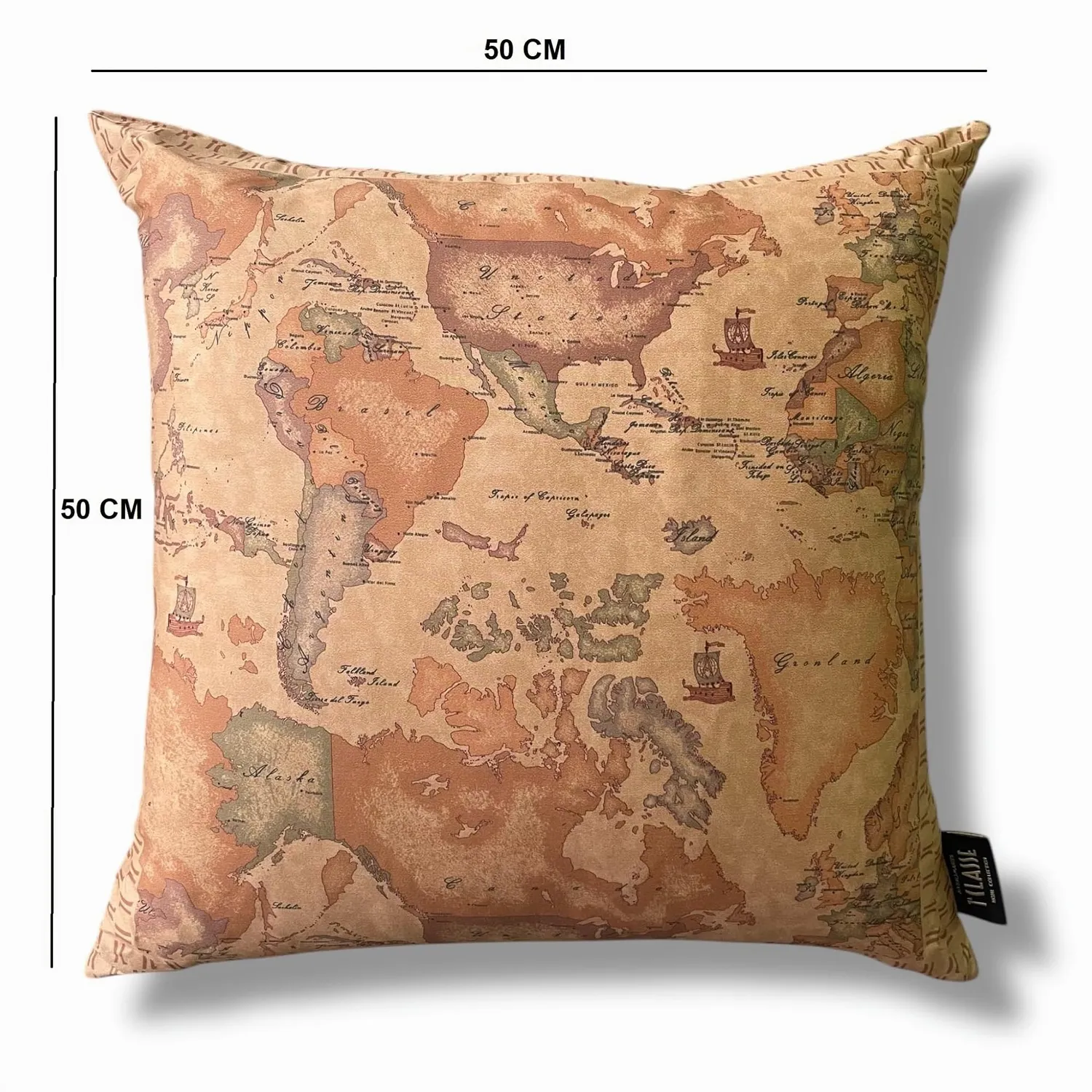 Alviero Martini 1a Classe Geo Classic cuscino 50x50 raso