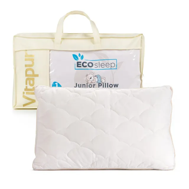 Vitapur EcoSleep cuscino per bambini 40 × 60 cm in cotone