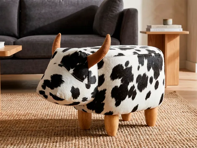 Daunex Animal Stool Mucca sgabello bimbi senza spigoli
