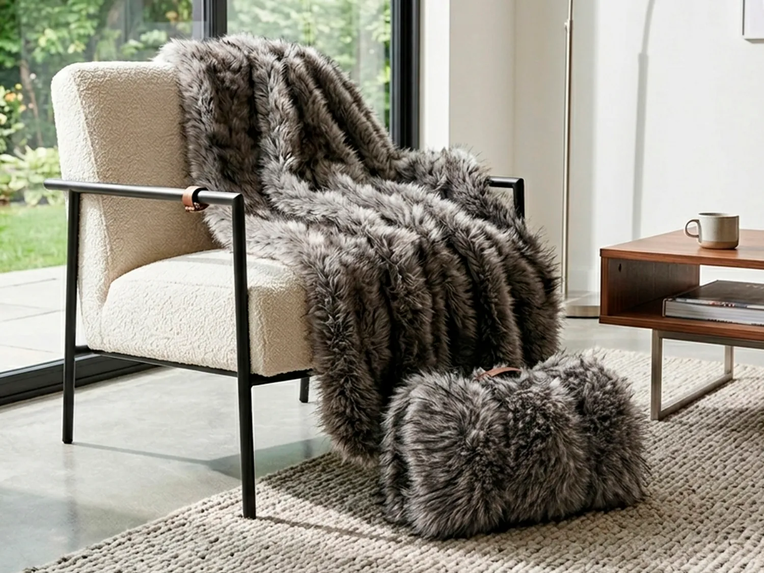 Daunex Fur Deluxe Plaid