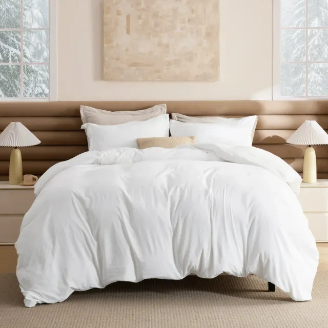 Bedsure Cotton-like set letto quattro stagioni