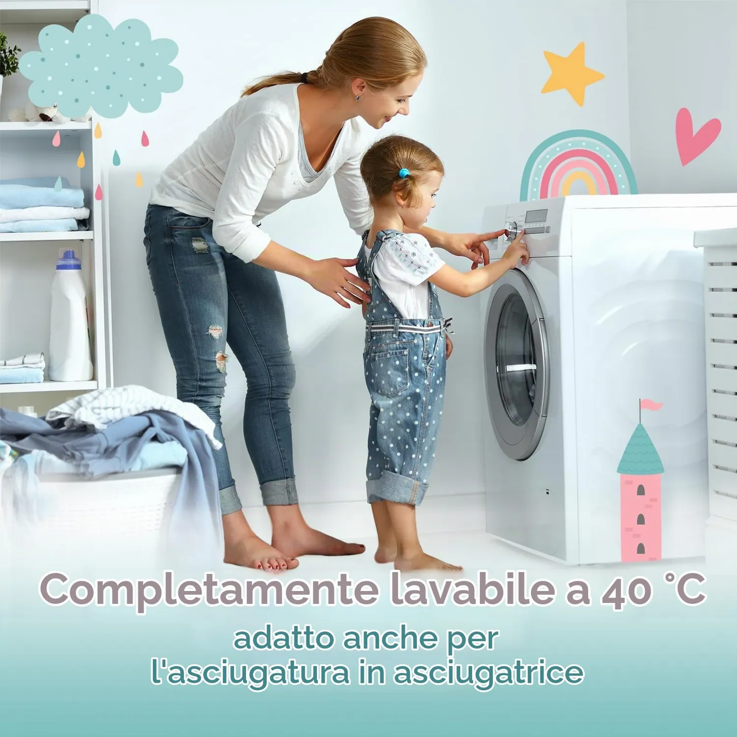 Vitapur Little Prince cuscino bambini 40x60 cm OEKO-TEX
