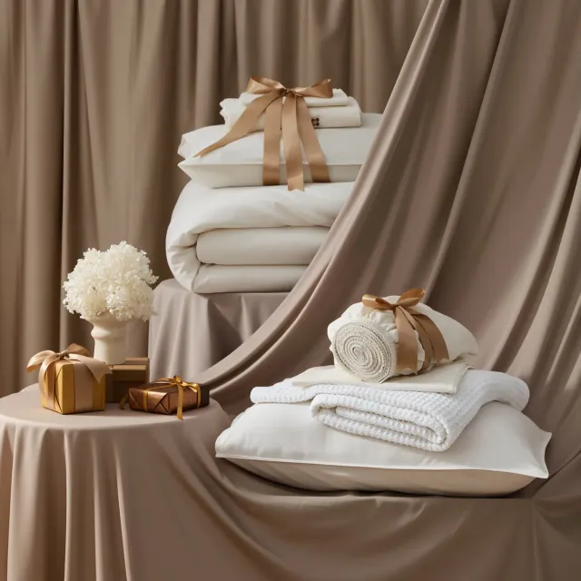 Bedsure Serenity bundle letto cotone organico traspirante