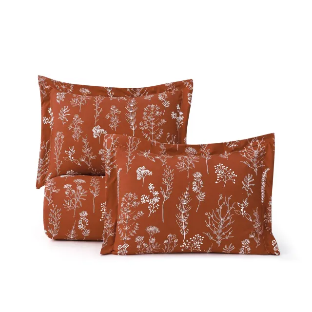 Bedsure Collections Reversible Floral Print Duvet Cover Set copripiumino