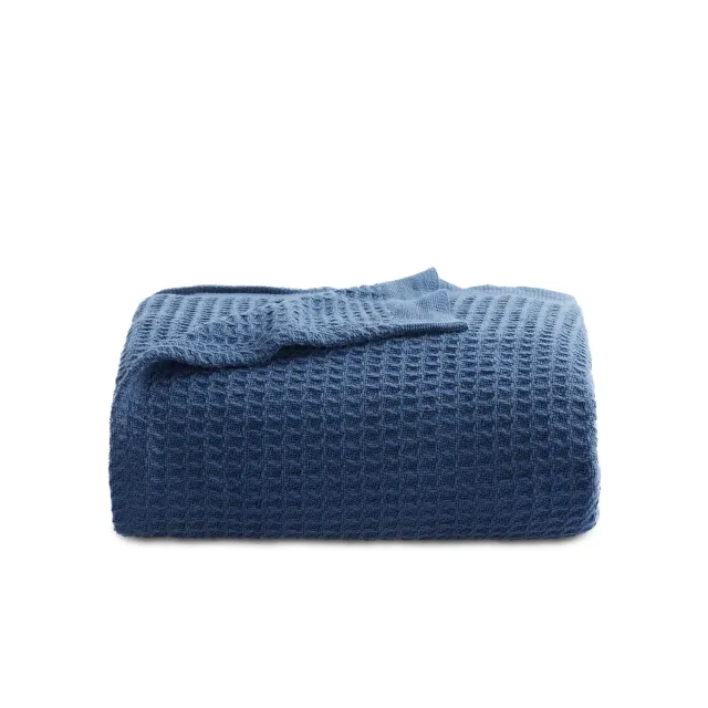 Bedsure Cotton Waffle coperta in cotone nido d’ape