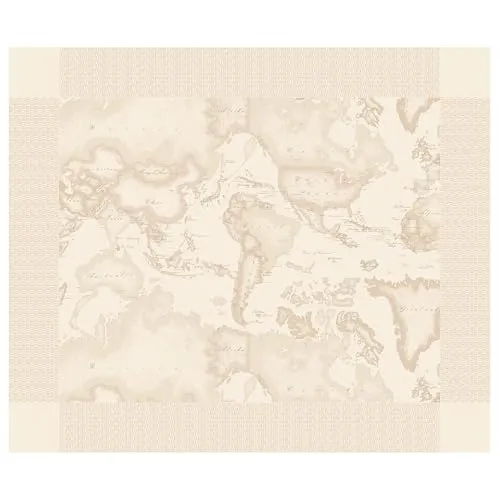 Alviero Martini 1ª Classe Geo White tovaglia 150x280 cotone