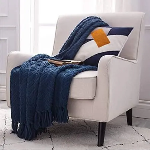 Bedsure Versatile Knit Woven coperta