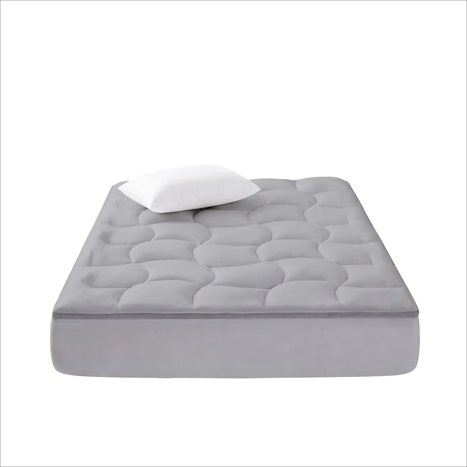 Bedsure Waterproof Mattress Topper coprimaterasso bianco