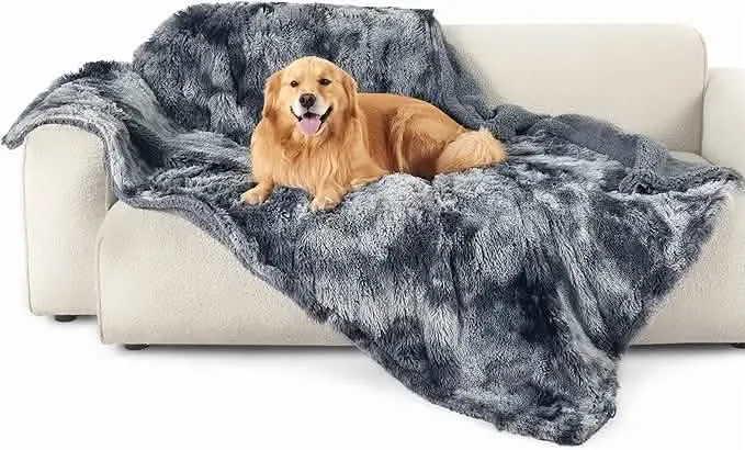 Bedsure Comfy Pet Waterproof Tie-dye Coperta per animali impermeabile