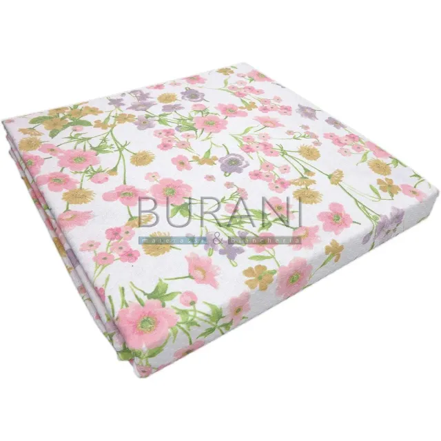 Caleffi Provenza copriletto estivo cotone 220x260 rosa
