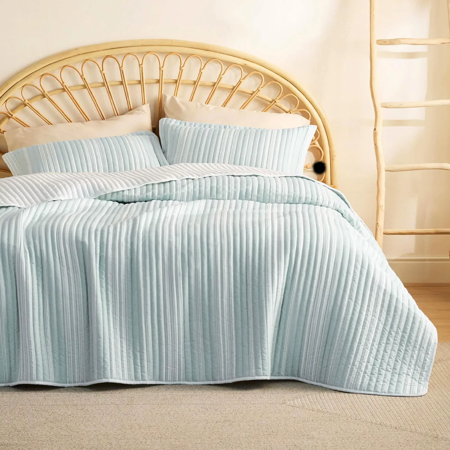 Bedsure Collections Chill Vibes trapunta leggera 4 stagioni